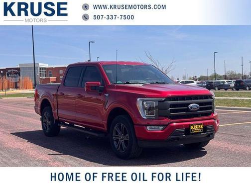 Red 2023 Ford F-150 Lariat