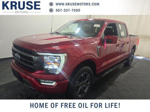 Red 2023 Ford F-150 Lariat