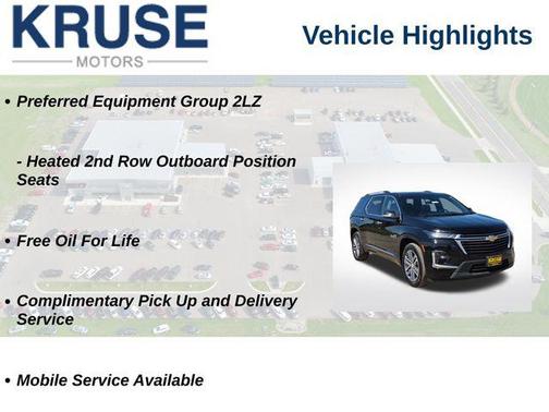 Mosaic Black Metallic 2023 Chevrolet Traverse High Country