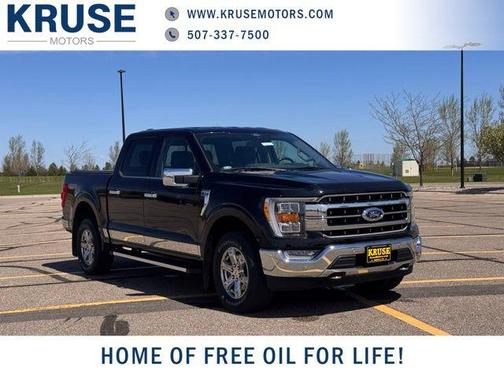 Agate Black Metallic 2021 Ford F-150 Lariat