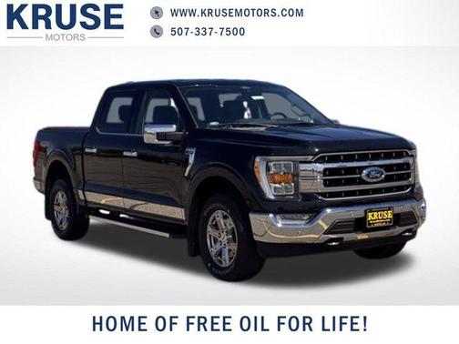 Agate Black Metallic 2021 Ford F-150 Lariat