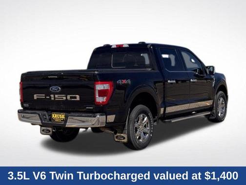 Agate Black Metallic 2021 Ford F-150 Lariat