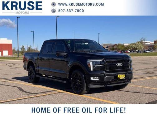 Agate Black Metallic 2024 Ford F-150 Lariat