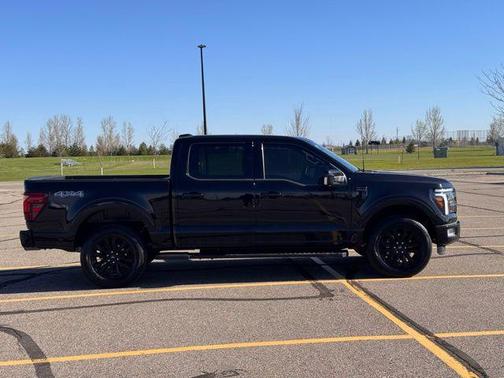 Agate Black Metallic 2024 Ford F-150 Lariat