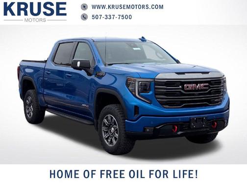 Dynamic Blue Metallic 2024 GMC Sierra 1500 AT4