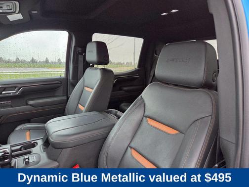 Dynamic Blue Metallic 2024 GMC Sierra 1500 AT4