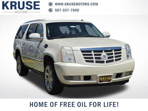 White Diamond Tricoat 2007 Cadillac Escalade ESV Standard