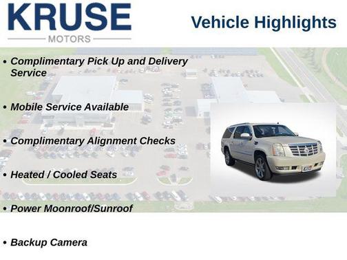White Diamond Tricoat 2007 Cadillac Escalade ESV Standard
