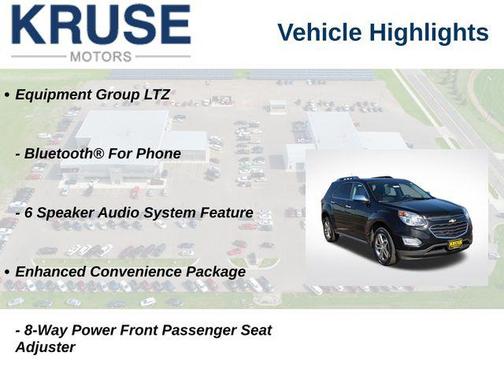 Mosaic Black Metallic 2016 Chevrolet Equinox LTZ