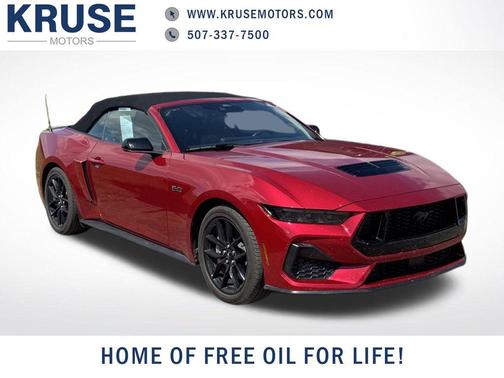 Rapid Red Metallic Tinted Clearcoat 2024 Ford Mustang GT Premium