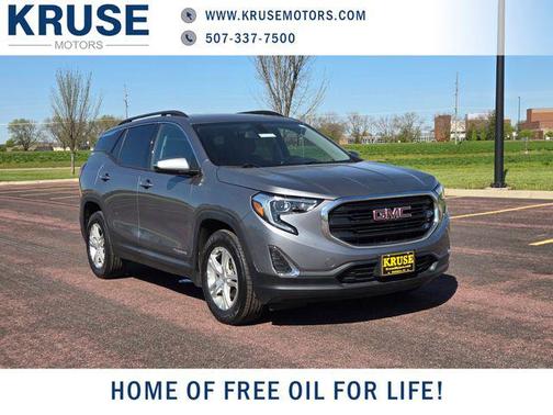 Satin Steel Metallic 2018 GMC Terrain SLE
