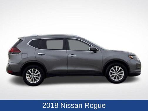 Gun Metallic 2018 Nissan Rogue SV