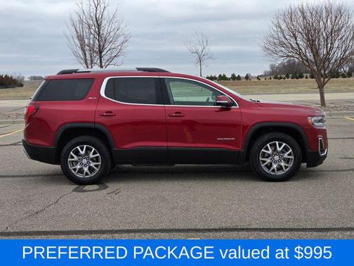 Cayenne Red Tintcoat 2021 GMC Acadia AWD SLT