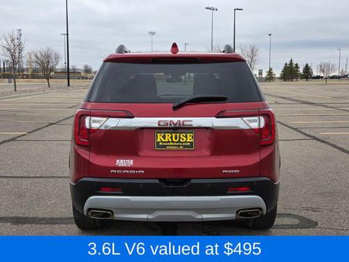 Cayenne Red Tintcoat 2021 GMC Acadia AWD SLT
