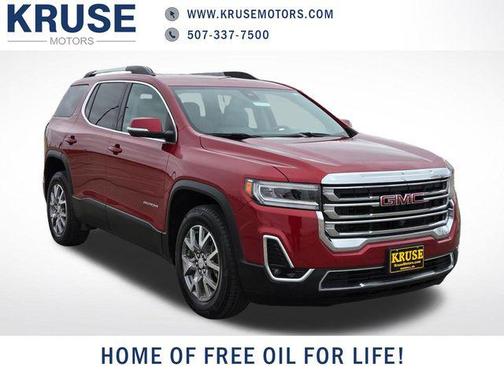 Cayenne Red Tintcoat 2021 GMC Acadia AWD SLT
