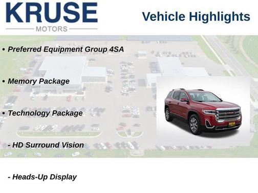 Cayenne Red Tintcoat 2021 GMC Acadia AWD SLT