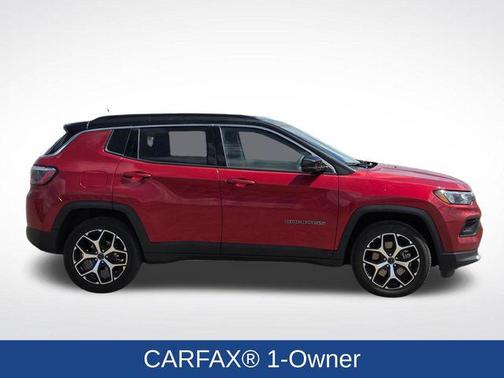 Red Hot Pearlcoat 2025 Jeep Compass Limited