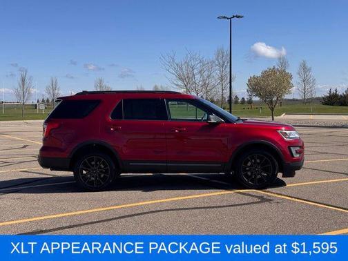 Magnetic Metallic 2017 Ford Explorer XLT