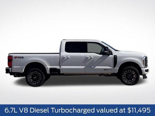 White Metallic 2026 Ford F-250 Platinum