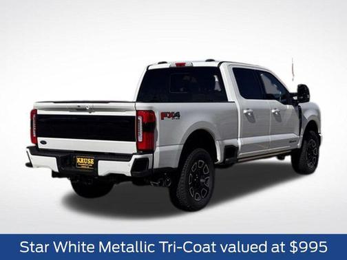 White Metallic 2026 Ford F-250 Platinum