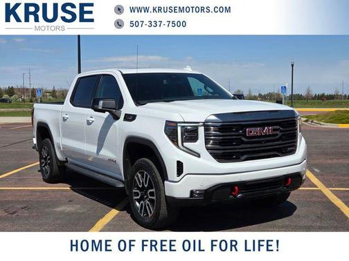 Summit White 2023 GMC Sierra 1500 AT4