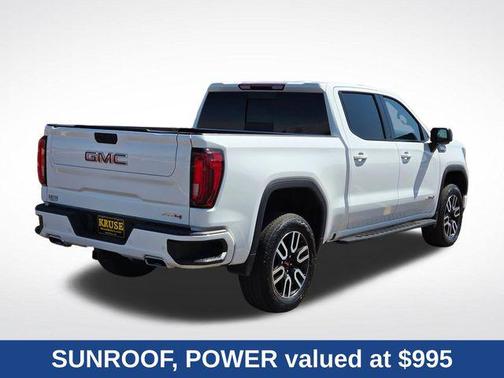 Summit White 2023 GMC Sierra 1500 AT4