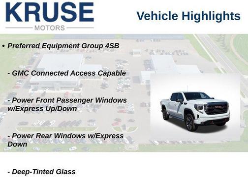 Summit White 2023 GMC Sierra 1500 AT4