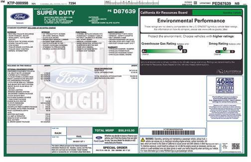 Oxford White 2023 Ford F-350 XL