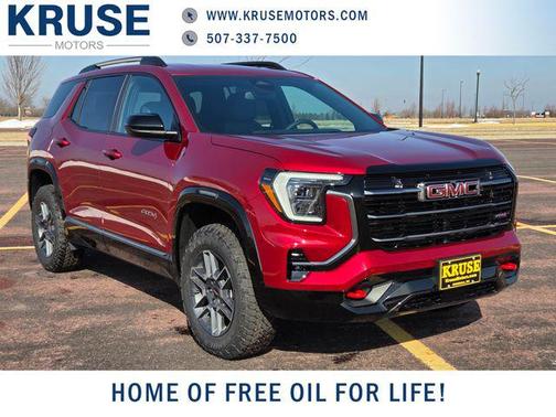 Volcanic Red 2026 GMC Terrain AWD AT4