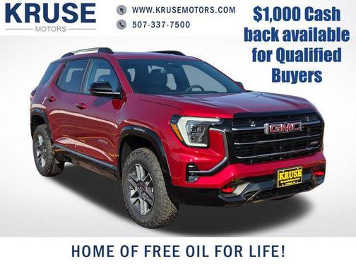 Volcanic Red 2026 GMC Terrain AWD AT4