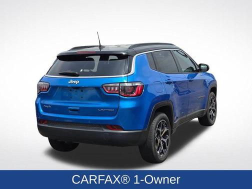 Hydro Blue Pearlcoat 2025 Jeep Compass Limited