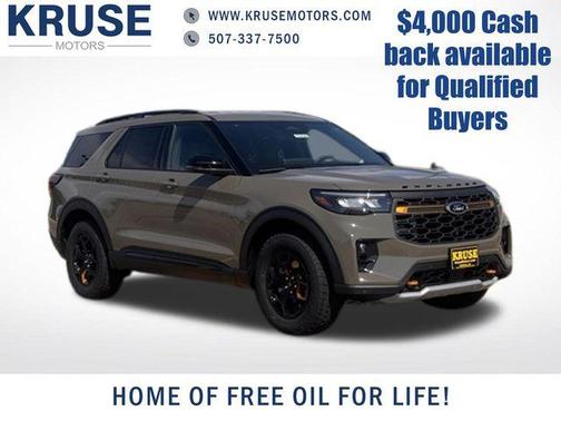 Gray 2026 Ford Explorer Tremor