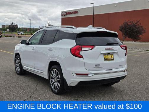 Summit White 2024 GMC Terrain Denali