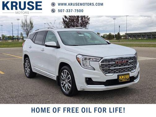 Summit White 2024 GMC Terrain Denali