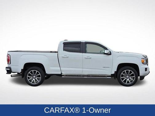 Summit White 2019 GMC Canyon Denali