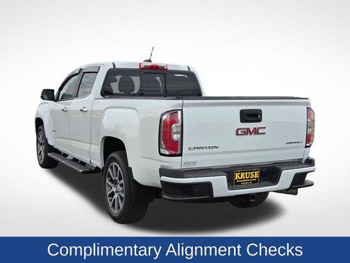 Summit White 2019 GMC Canyon Denali