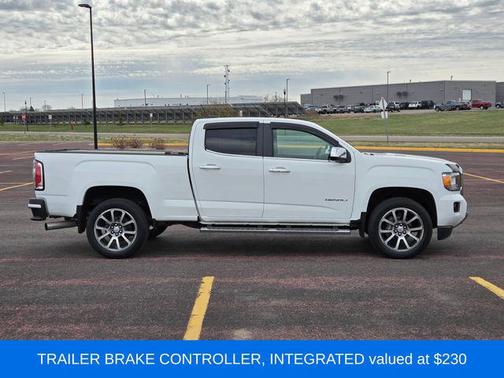Summit White 2019 GMC Canyon Denali