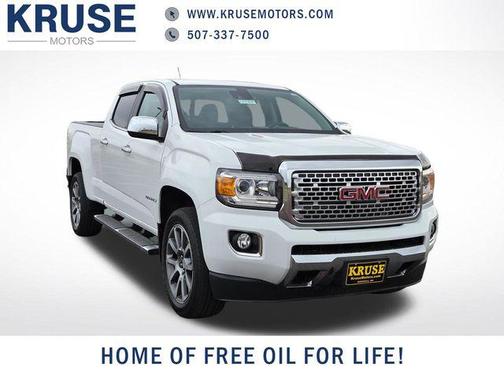 Summit White 2019 GMC Canyon Denali