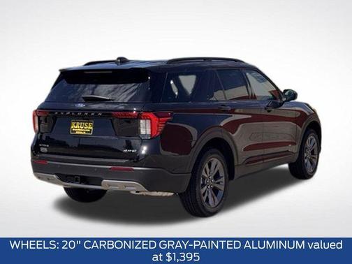 Black Metallic 2026 Ford Explorer Active