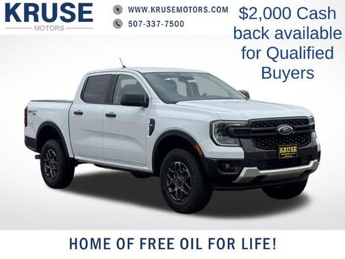 Oxford White 2026 Ford Ranger XLT