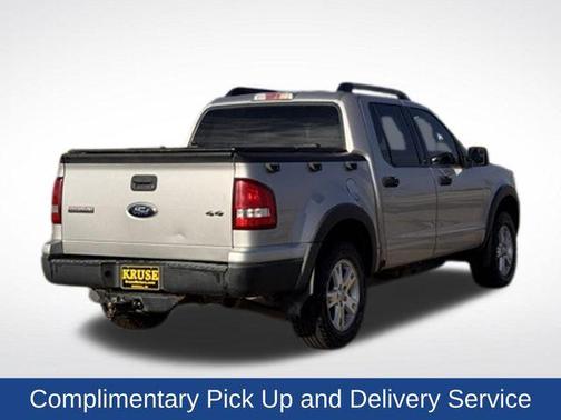 Silver Birch Clearcoat Metallic 2007 Ford Explorer Sport Trac XLT