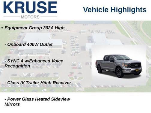 Iconic Silver Metallic 2023 Ford F-150 XLT