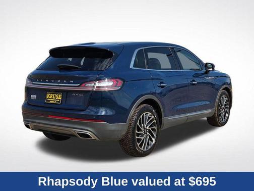 Blue 2019 Lincoln Nautilus Reserve