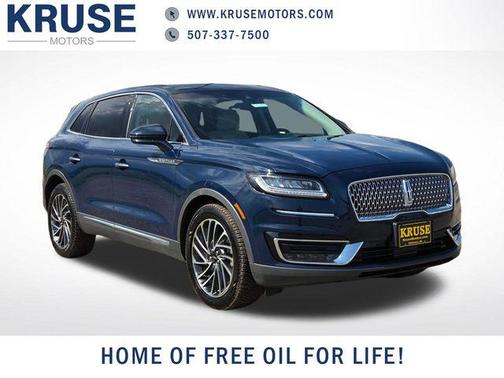 Blue 2019 Lincoln Nautilus Reserve