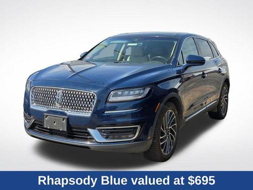 Blue 2019 Lincoln Nautilus Reserve