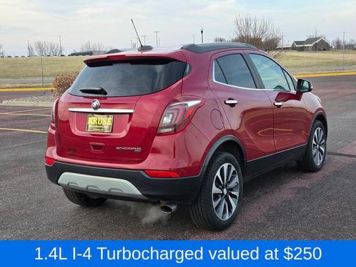 Winterberry Red Metallic 2019 Buick Encore Essence