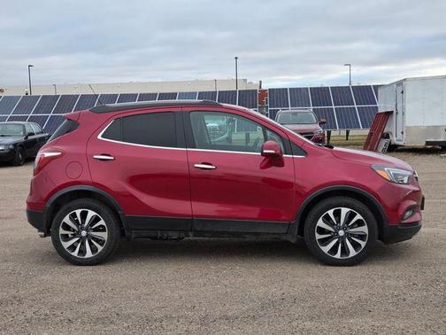 Winterberry Red Metallic 2019 Buick Encore Essence