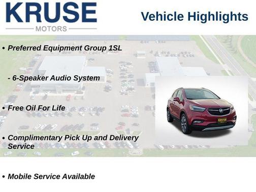 Winterberry Red Metallic 2019 Buick Encore Essence