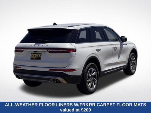 Pristine White Metallic Tri-Coat 2024 Lincoln Corsair Premiere
