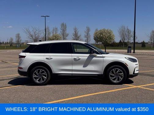 Pristine White Metallic Tri-Coat 2024 Lincoln Corsair Premiere